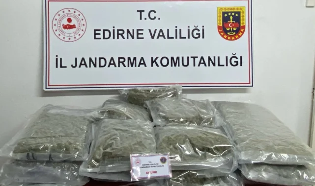 Edirne Jandarması'ndan skunk operasyonu