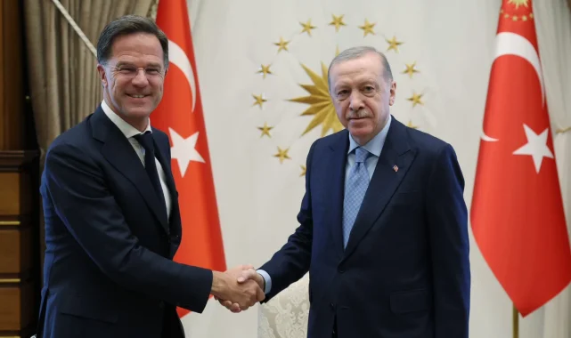 Erdoğan, NATO Genel Sekreteri Rutte'yi kabul etti