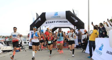 Gökçeada Ultra Trail'de koşu rüzgarı ikinci kez esti
