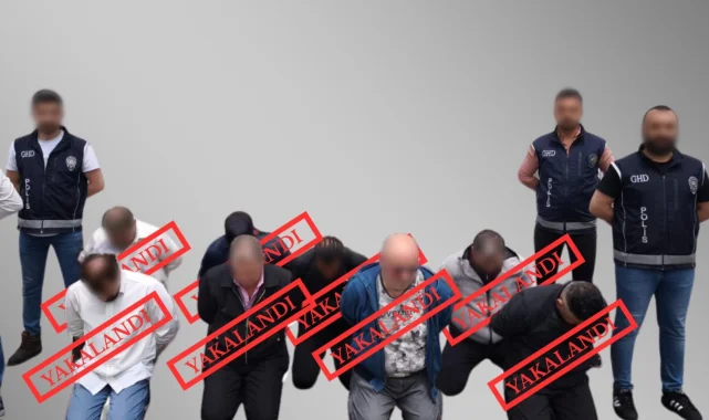 INTERPOL'ün aradığı suçlulara dev operasyon! 6 ilde 23 şüpheli paketlendi!