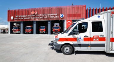 İzmir Çiğli'de itfaiyeye modern istasyon