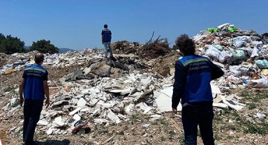 İzmir Gaziemir'de açık alana atığa 1,8 milyar TL 'çevre' cezası!