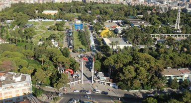 İzmir Kültürpark'ta yeşil alanlar artıyor
