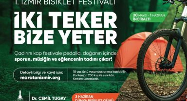 İzmir'de çadırını kap festivale pedalla