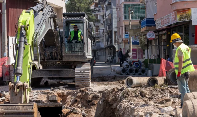 İZSU'dan Bayraklı'da altyapı hamlesi