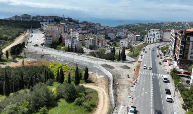 Kocaeli Büyükşehir Gebze'de trafiği rahatlatıyor