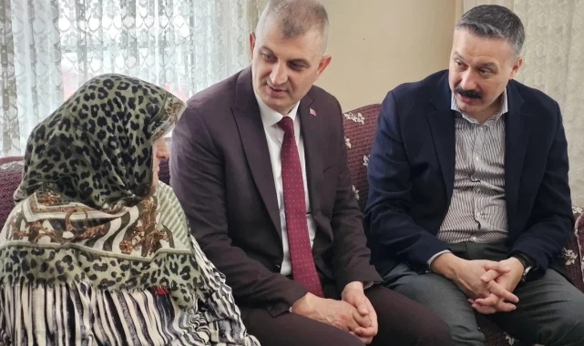 Kocaeli Gölcük'ten annelere anlamlı ziyaret