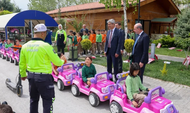 Konya Selçuklu'daTrafik Eğitim Parkı'na ziyaret