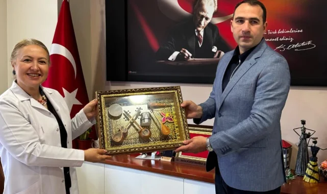 Manisa'da Azerbaycan heyetinden ziyaret
