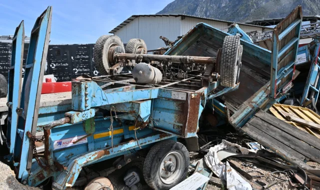Manisa'da hurda araç ve malzemeleri MKE'ye devrediliyor