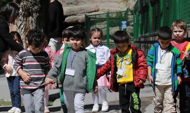 Minikler can dostlarla tanıştı