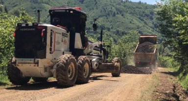 Ordu Büyükşehir'den 19 ilçede yoğun mesai