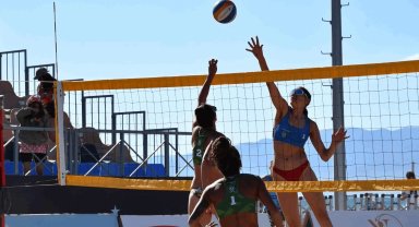 Ören'de play voleybol nefes kesti