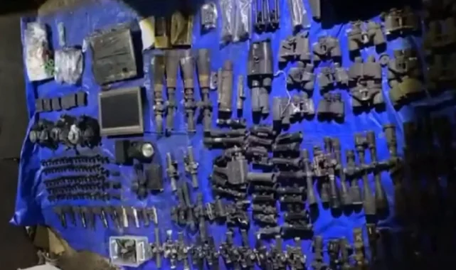 Pençe Kilit'te teröristlerce kullanılan mağaraya imha!