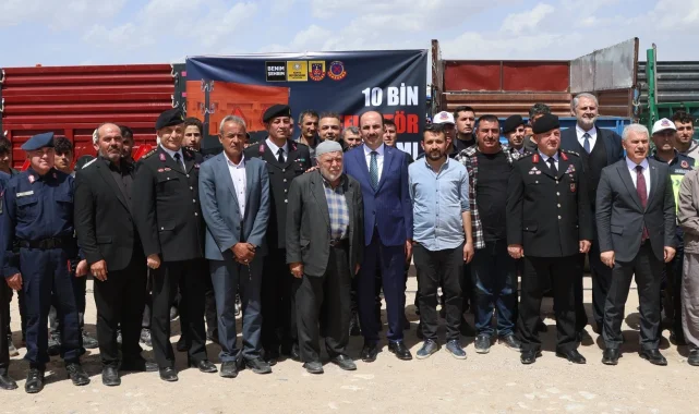 "Reflektör Tak, Görünür Ol" projesi ile çiftçilere 10 bin adet reflektör dağıtılacak