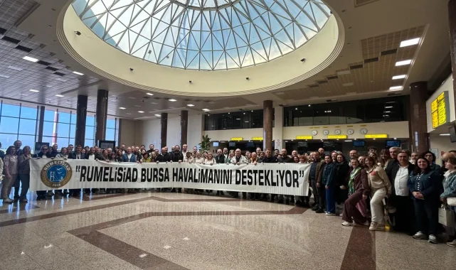 RUMELİSİAD'dan Bursa Yenişehir Havaalanı'na destek... RUMELİSİAD yeni uçuşlara öncülük ediyor