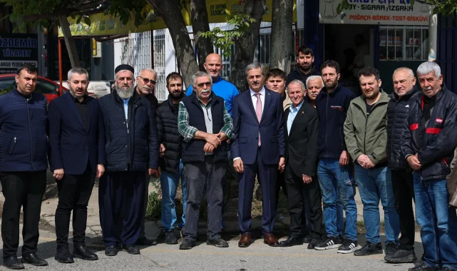 Sakarya'da sanayi esnafıyla buluşuldu