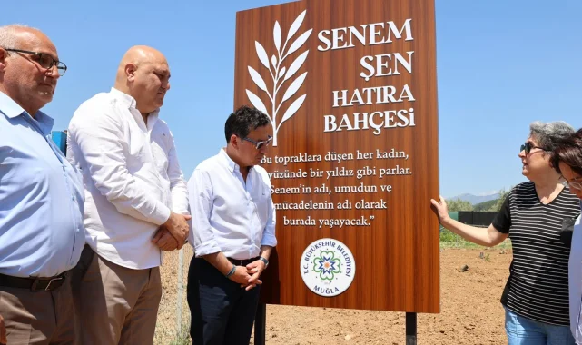 Senem Şen Hatıra Bahçesi Anneler Günü'nde açıldı