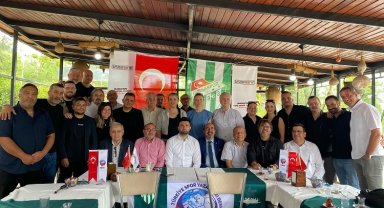 TSYD Bursa Şubesi Enes Çelik'i ağırladı