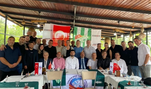 TSYD Bursa Şubesi Enes Çelik'i ağırladı
