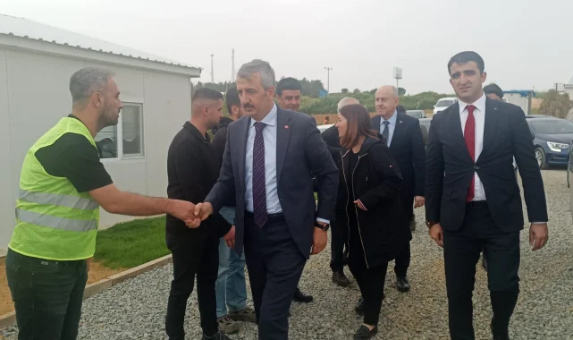 Vali Yunus Sezer'den Keşan OSB'ye ziyaret