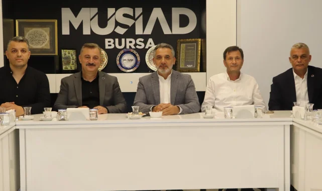 Anahtar Parti Bursa'dan MÜSİAD'a ziyaret!