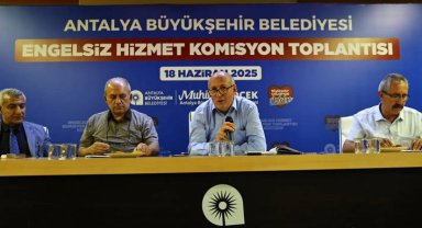 Antalya Büyükşehir Engelsiz Hizmet Komisyonu toplandı