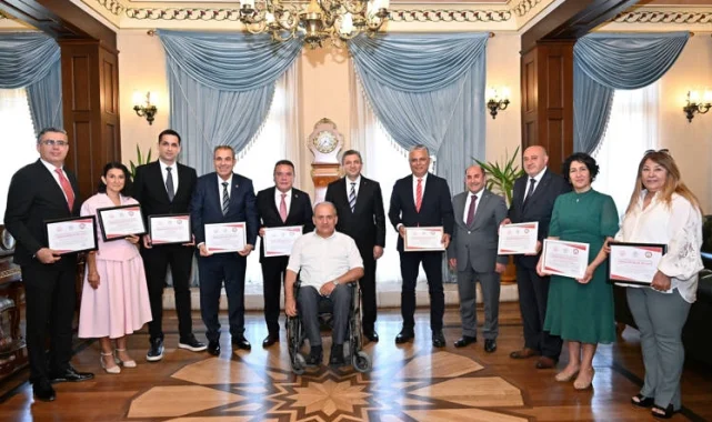 Antalya Büyükşehir Hizmet Binasına 'Erişilebilirlik Belgesi'