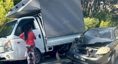 Antalya Kumluca'da feci kaza: 1 ölü, 1 yaralı