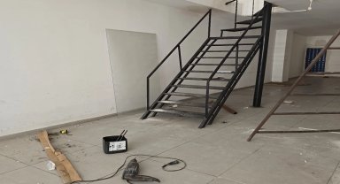 Antalya'da elektrik akımına kapılan işçi yoğun bakımda
