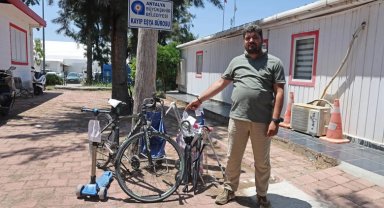 Antalya'da unutulan eşyalar sahiplerini bekliyor