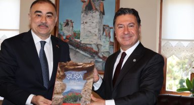 Azerbaycan Büyükelçisi Reşad Memmedov'dan Başkan Aras'a ziyaret