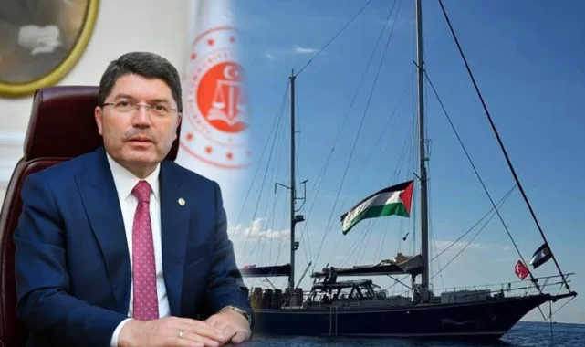 Bakan Tunç'tan Madleen gemisi saldırısına sert tepki: İnsanlığın vicdanını hedef aldılar