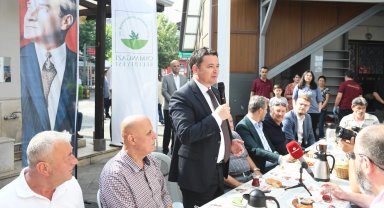 Başkan Aydın'dan Osmangazi'de mahallelilerle buluşmaya devam