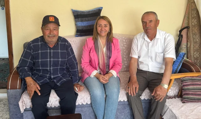 Başkan Tekin'den Kıbrıs Gazisi Rıza amcaya moral