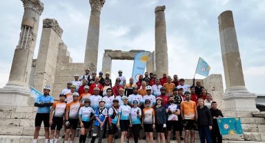 Bisiklet tutkunları, pedallarını TEGV'li çocuklara umut olmak için çevirdi
