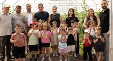 Bursa Gemlik'te Uğur Böcekleri doğayla buluştu