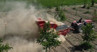 Bursa İnegöl'ün verimli arazilerinde taş devri bitti