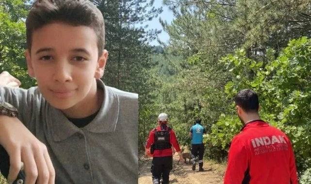 Bursa Orhaneli'de kayıp Burak sağ salim bulundu