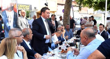 Bursa Osmangazi'de Başkan Aydın'dan sorunlara yerinde tespit