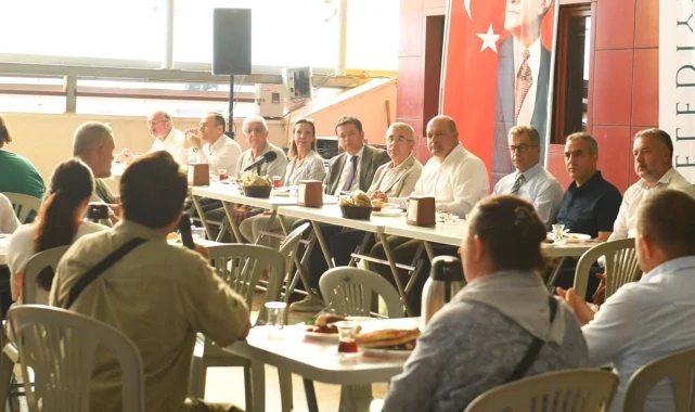 Bursa Osmangazi'de halkla buluşmalar sürüyor