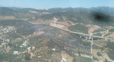 Bursa Osmangazi'de orman yangını hızlı müdahalelerle kontrol altına alındı