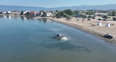 Bursa plajları sezona hazır hale geliyor
