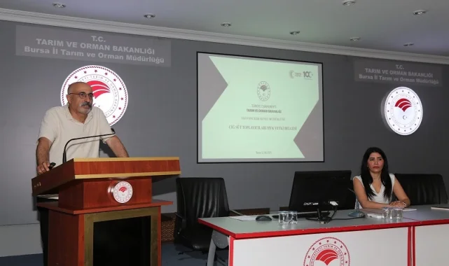 Bursa'da çiğ süt toplayıcıları için eğitim ve teknik gezi