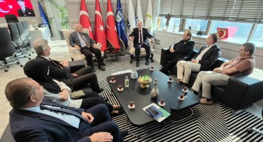 BUSİAD temiz Nilüfer Çayı için Mustafa Bozbey'le görüştü