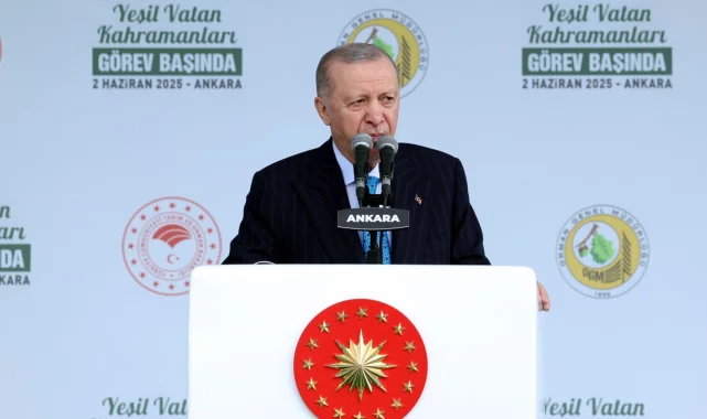 Cumhurbaşkanı Erdoğan: Orman varlığı yüzde 30'a ulaştı