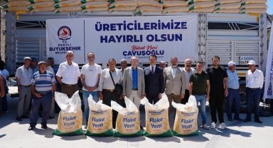 Denizli Büyükşehir'den küçük üreticiye büyük destek