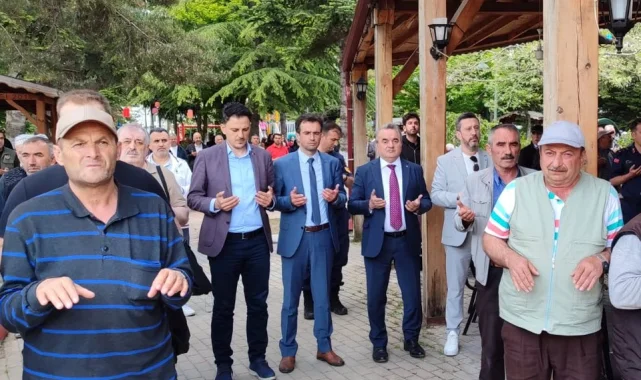Dodurga'da gönüller yağmur ve şükür duasında buluştu