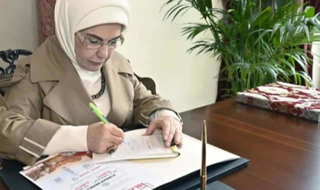 Emine Erdoğan'dan Türk Kızılayı'na kurban bağışı