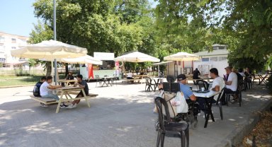 Engelsiz kafe yenilenen yüzüyle hizmete devam ediyor
